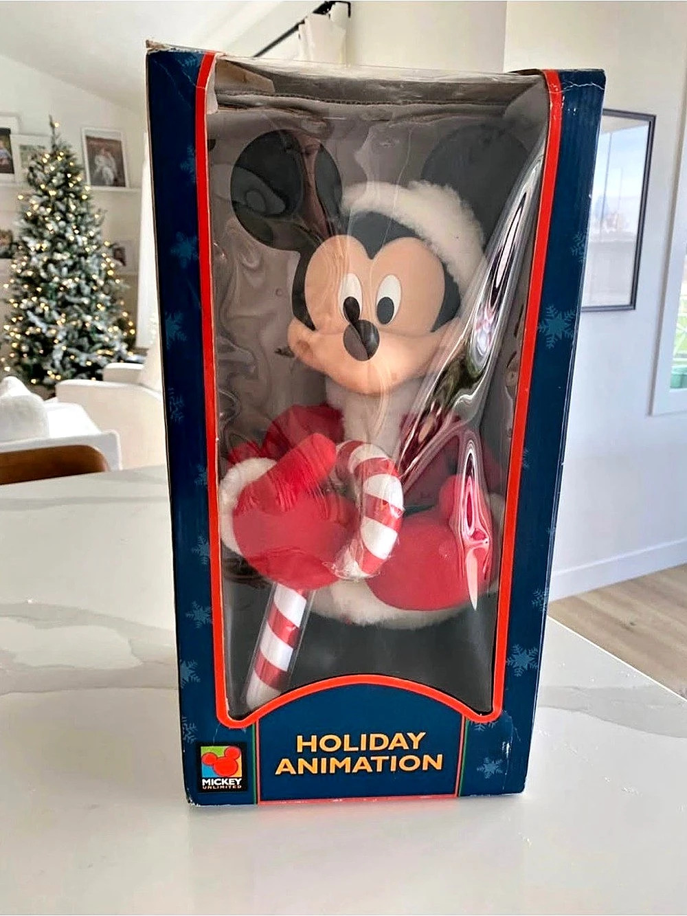 Vtg 90s Disney Mickey Mouse Unlimited Santa's Best Holiday Animation